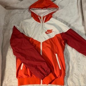 Nike Red Windbreaker